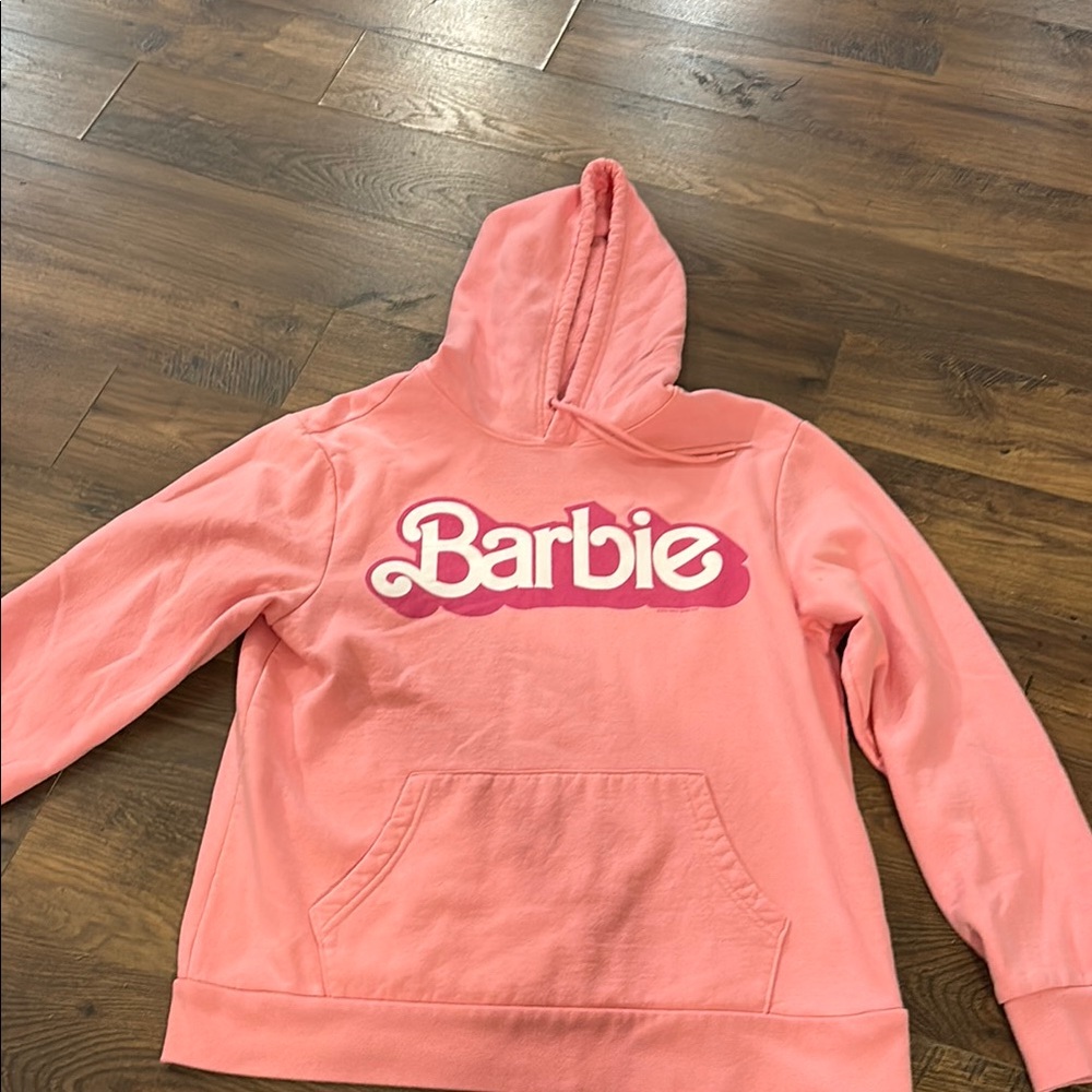 Barbie Pink Hoodie Old Navy Size Large